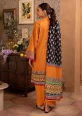 24 | 3PC Unstitched Lawn Collection By Zellbury